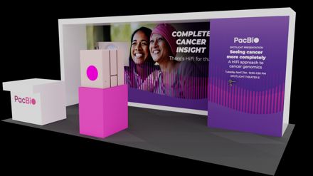 AACR booth 3D render