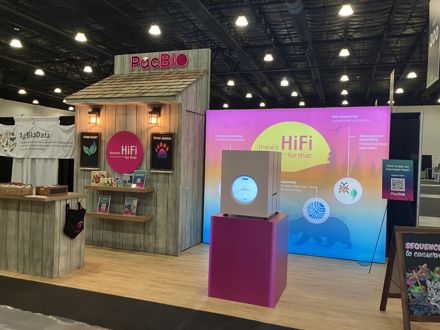 Congress booth, on-site photo